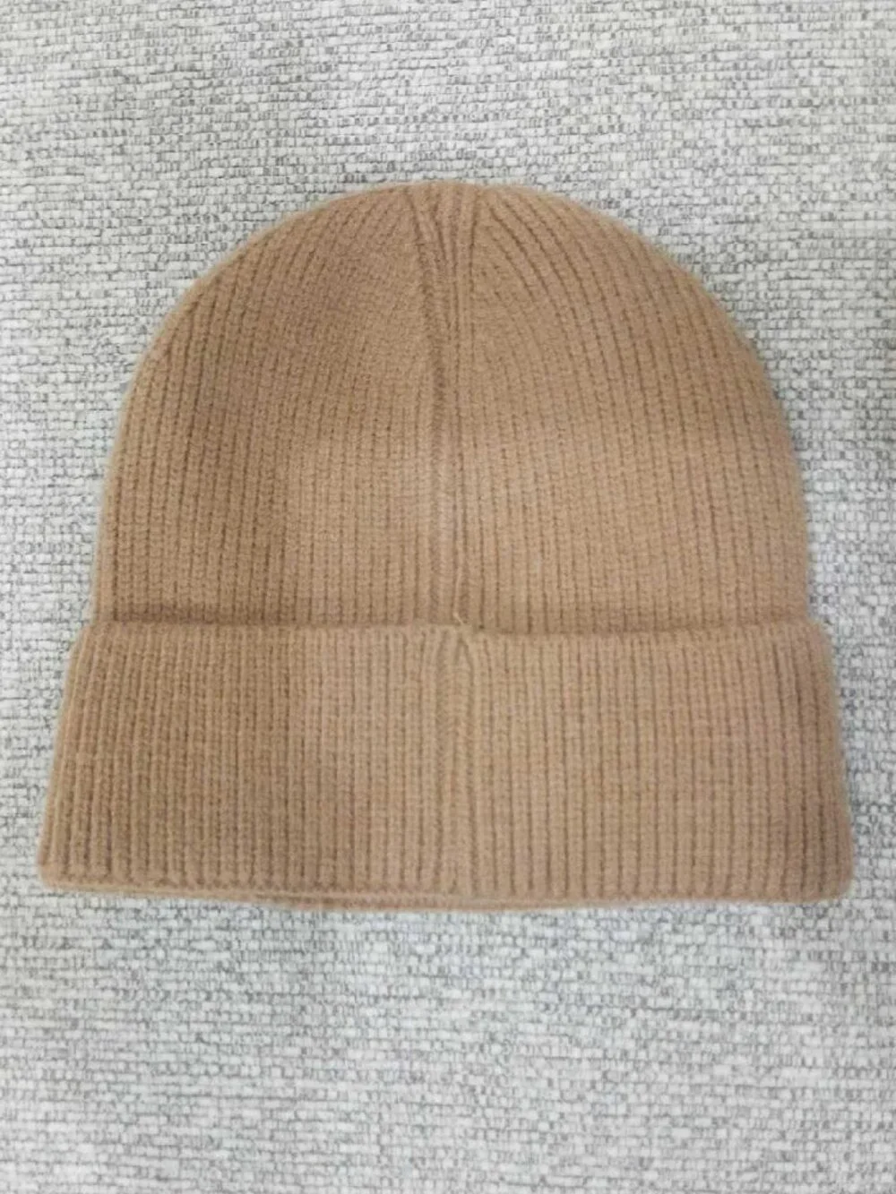 Chanel Knit Beanie NWT - Leather CC Logo
